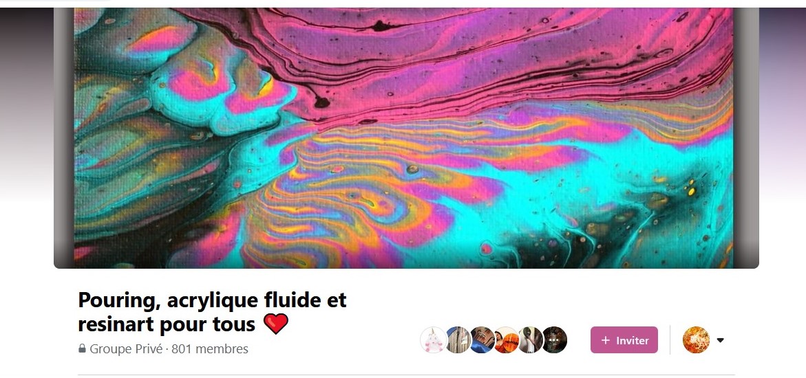 facebook pouring acrylique fluide et resinart pour tous