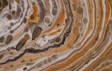 technique striation pouring