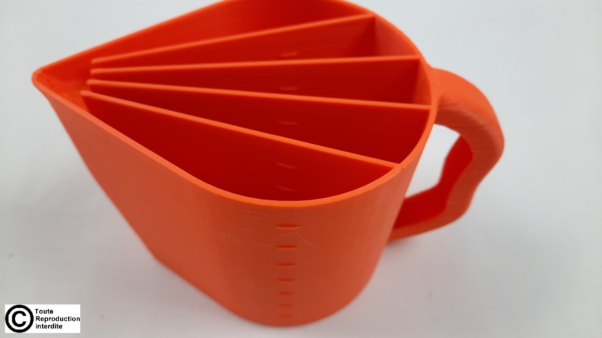 Tasse split cup à 5 compartiment 70 cl / 24 oz