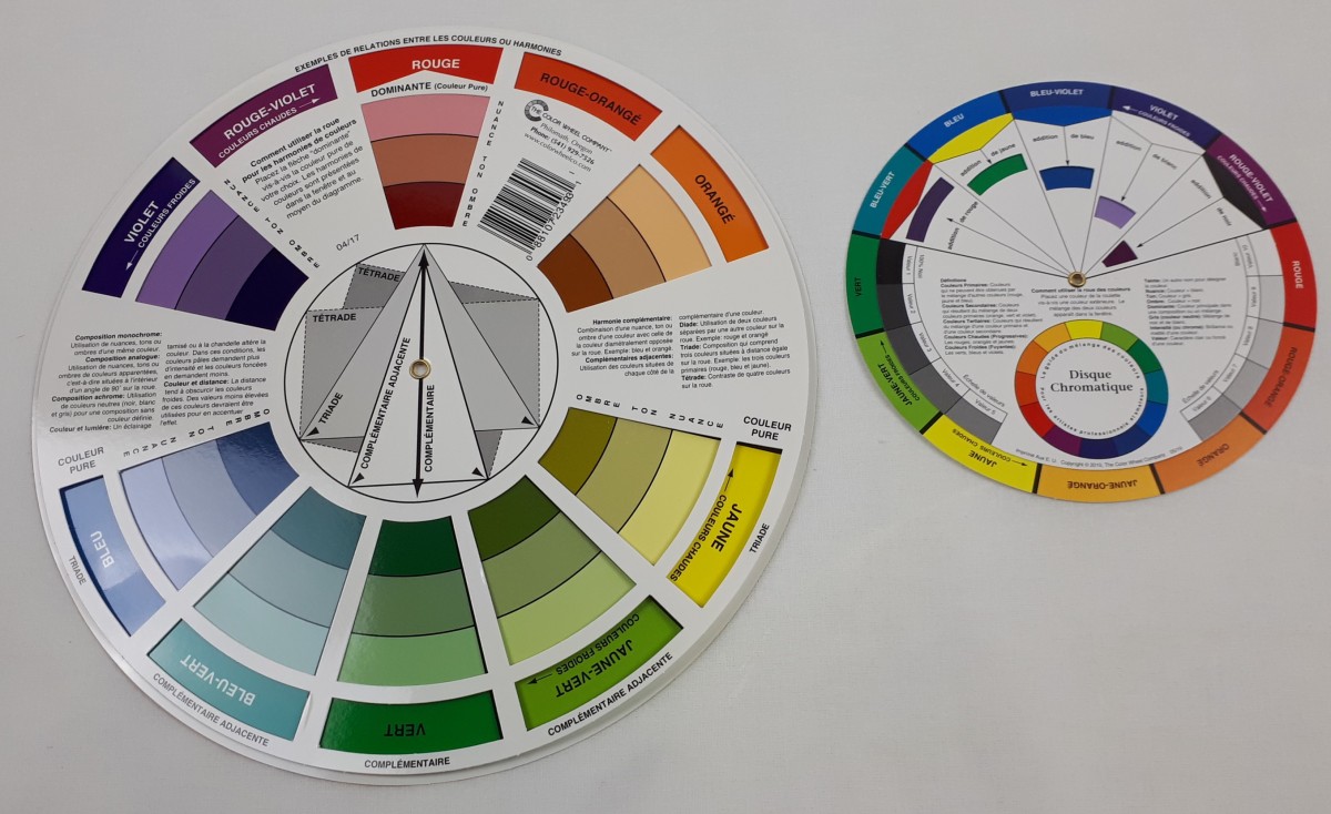 disque chromatique color wheel painturoo