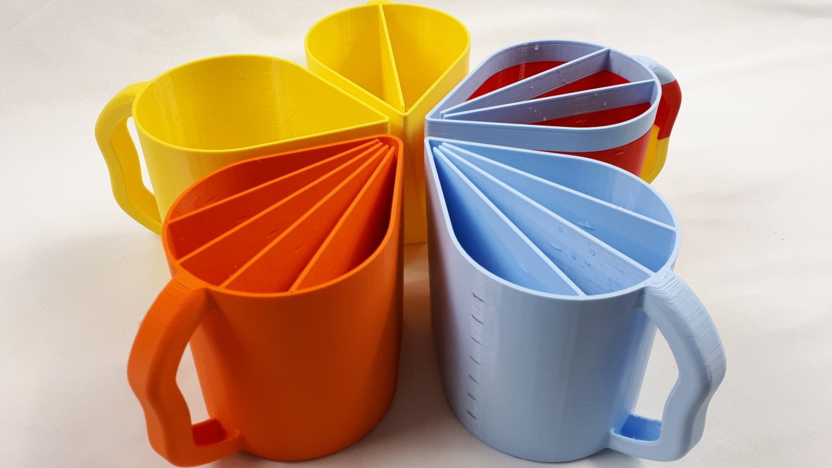 tasse cup pouring acrylique  pour open cup ou split cup