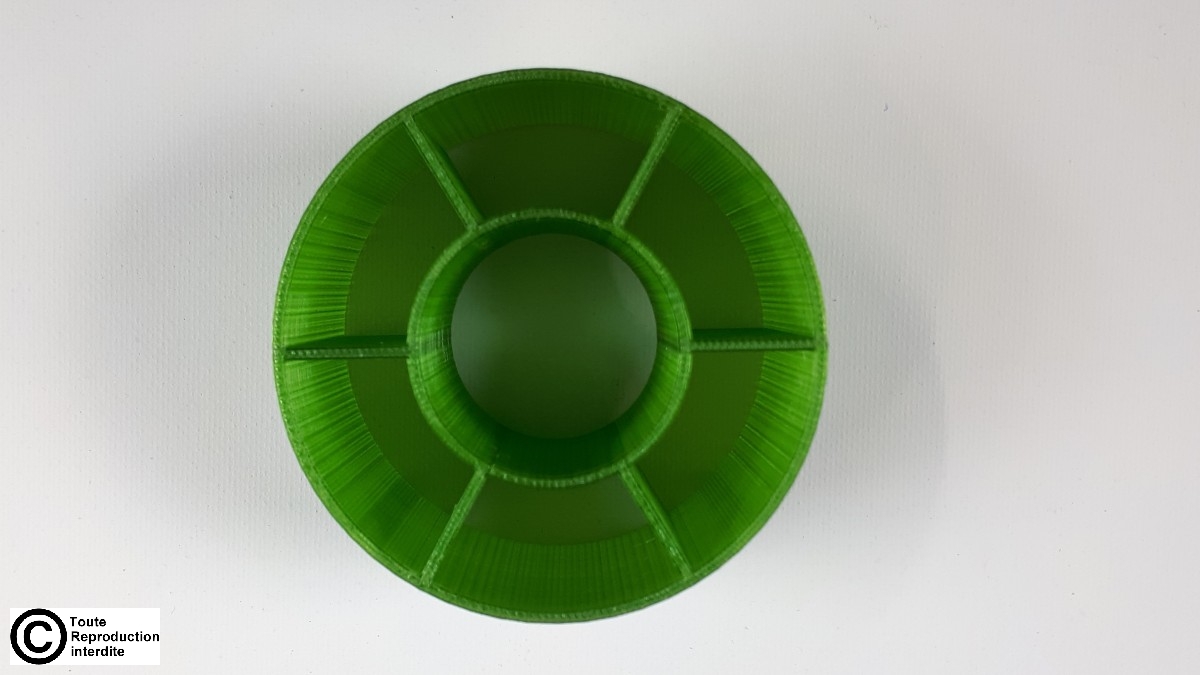 tasse cup pouring acrylique pour open cup ou split cup roue