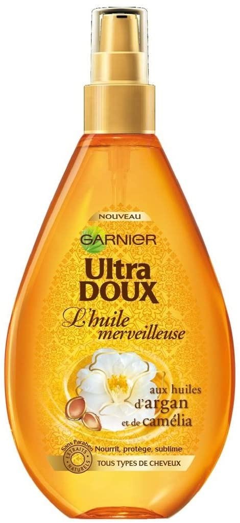 Shampoing Garnier Huile Merveilleuse au Diméthicone