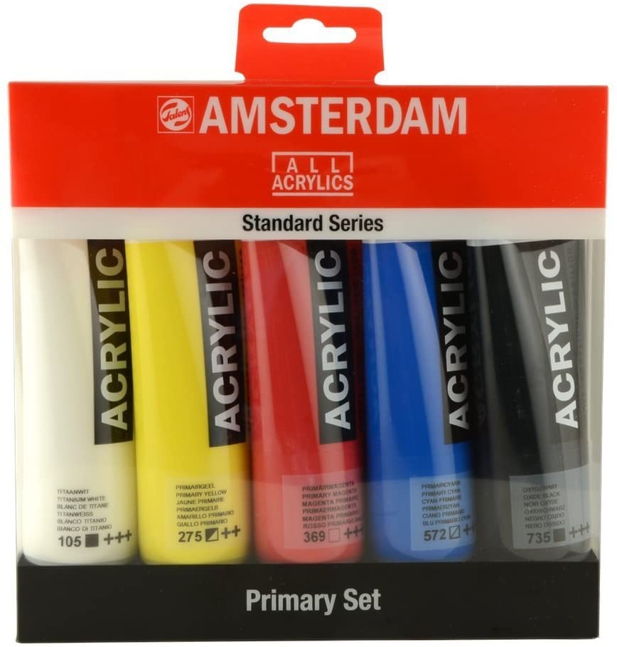 Artina Studio Kit de peintures à l'huile - 24 tubes à 200 ml avec